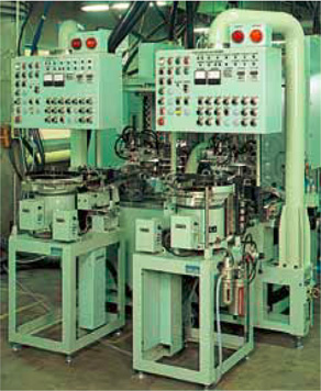 Automated hardening machine for small parts