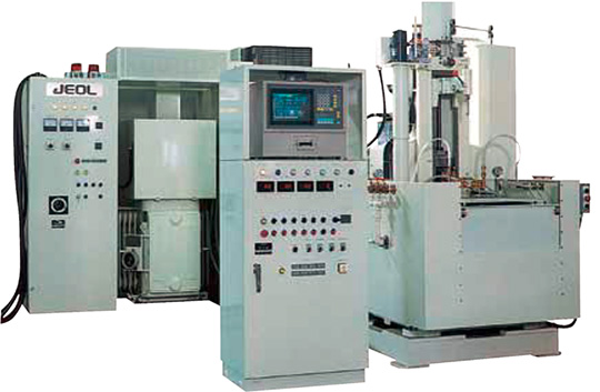 Vertical type computer-controlled hardening machine